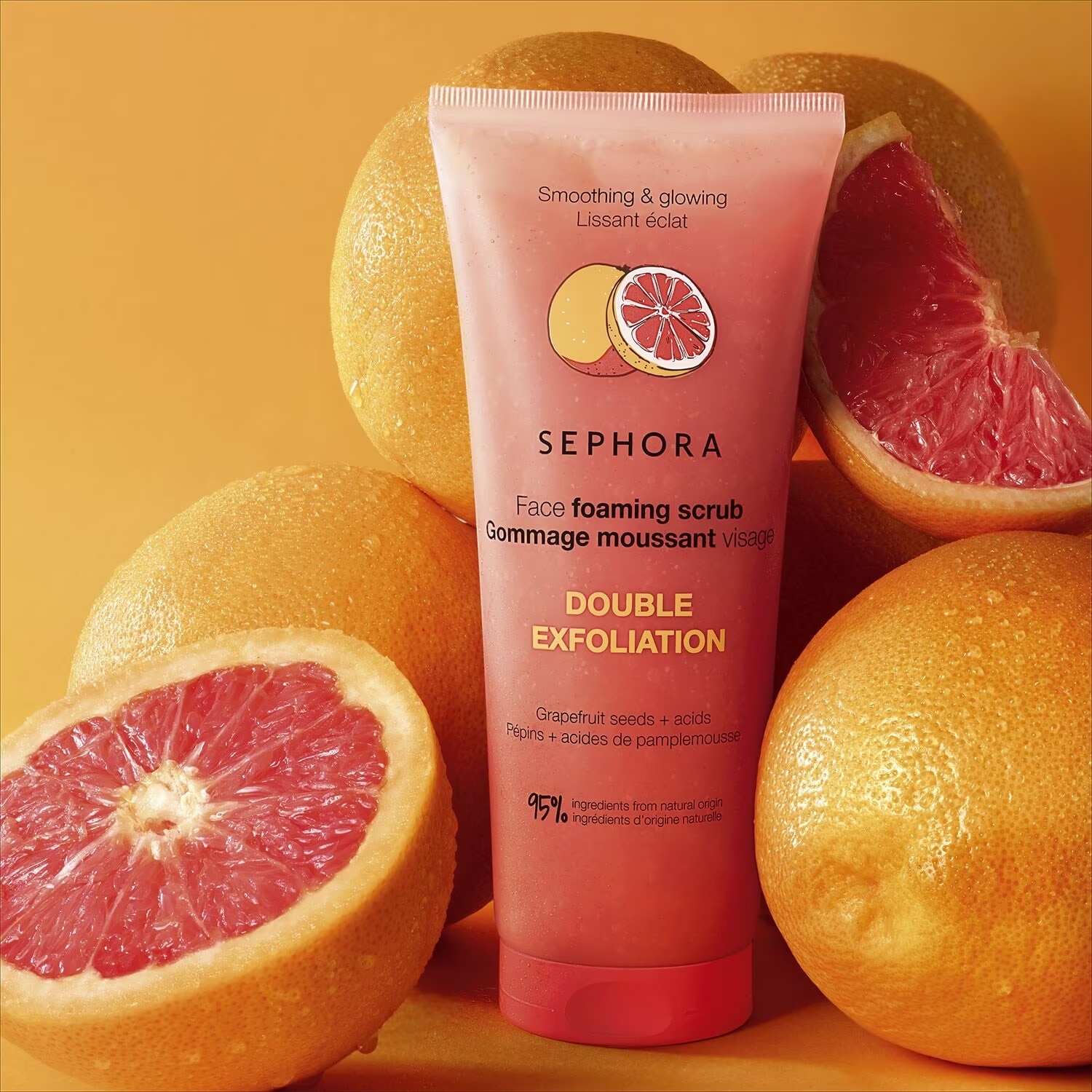 LIMPIADOR DE DOBLE EXFOLIACIÓN (EXFOLIANTE FACIAL)